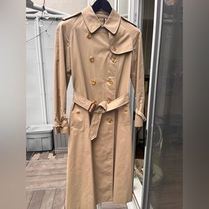 Vintage Burberry Camel Trench Coat